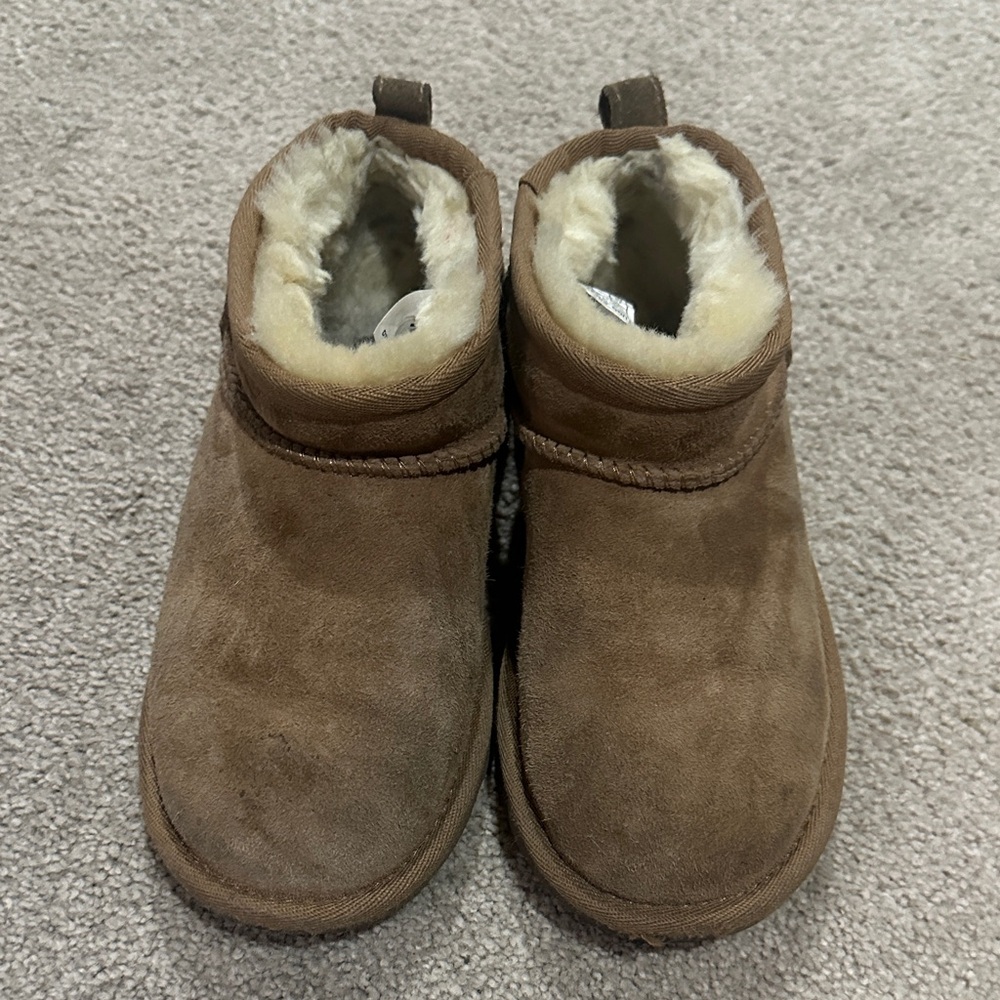 UGG Tan Suede Ankle Boots